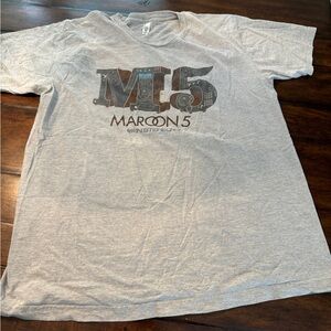 Maroon 5 2015 Concert Tee- Size XL